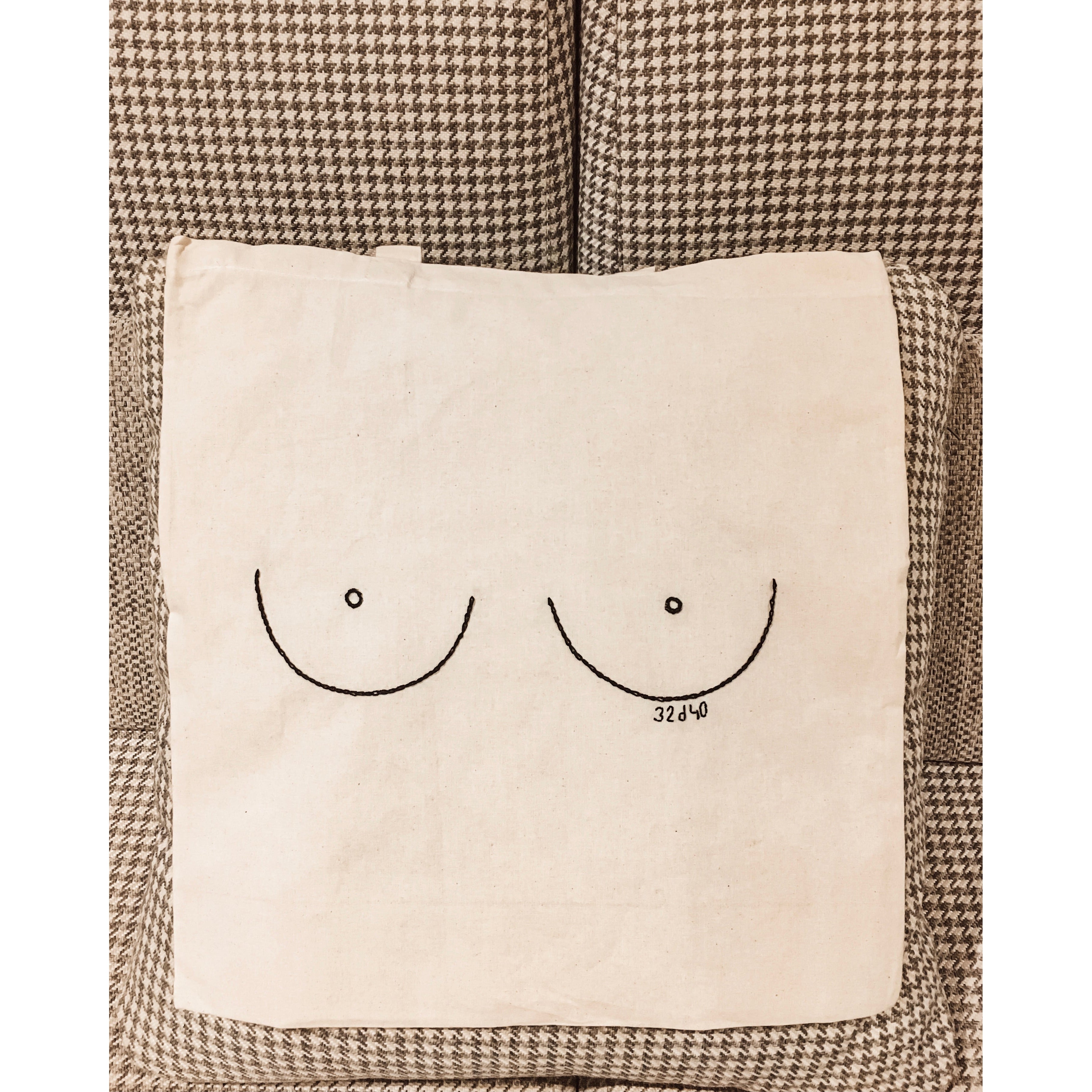 Boobs Tote Bag